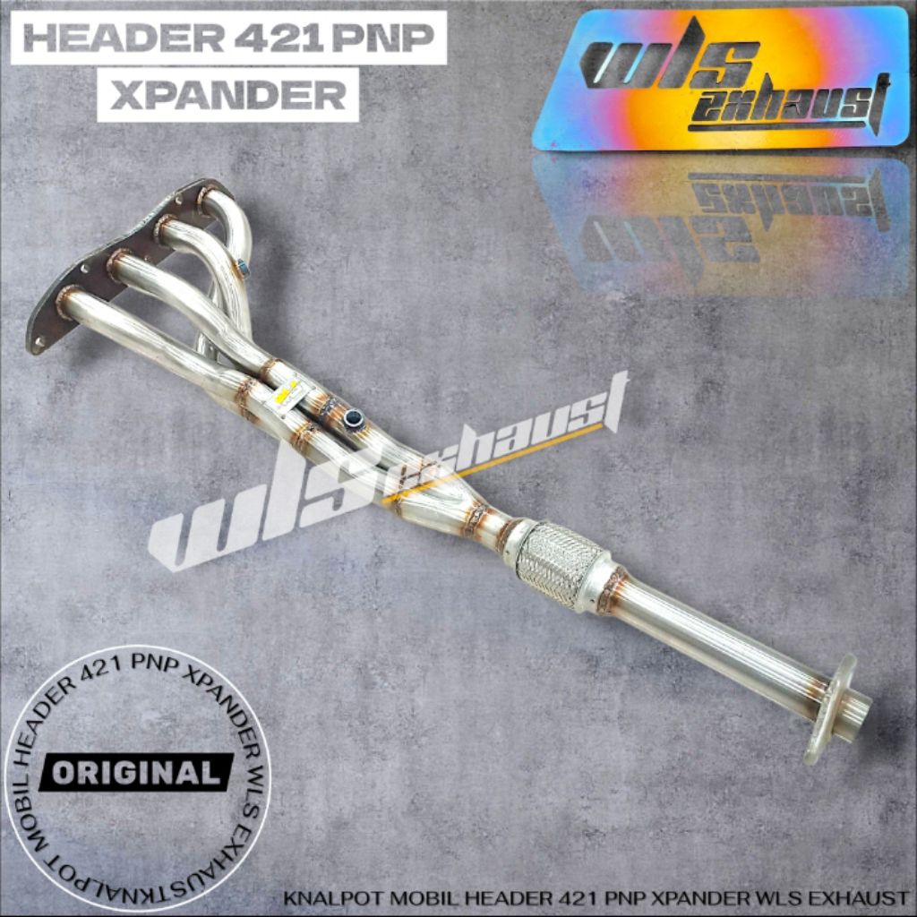 KNALPOT MOBIL XPANDER HEADER TYPE 421 PNP WLS EXHAUST
