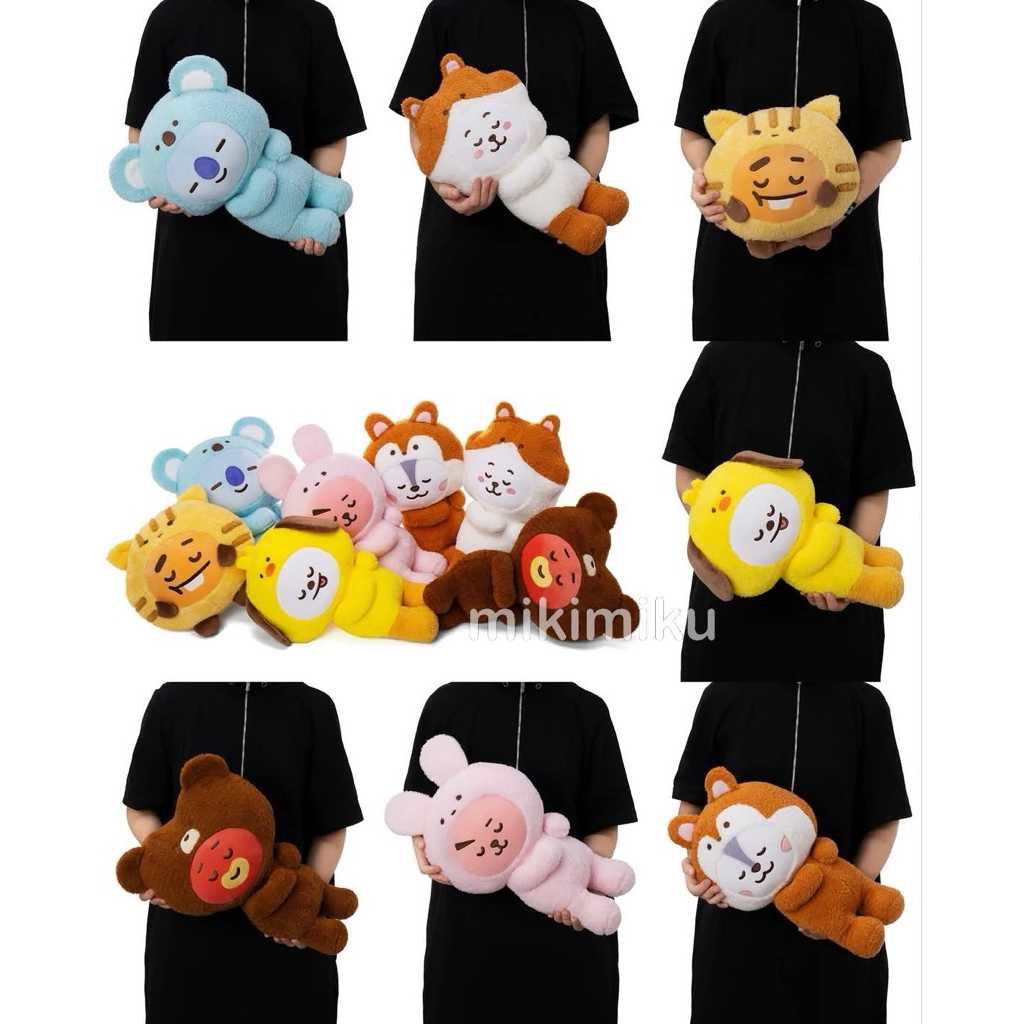 BT21 MOTTOHUG JAPAN JEPANG DOLL BONEKA ORI BTS LINE FRIENDS OFFICIAL COOKY TATA RJ