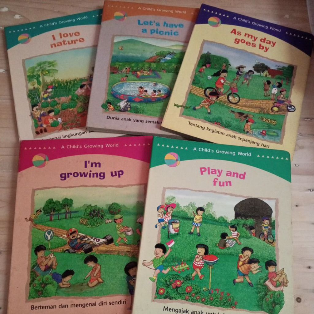 RARE Set A Child's Growing World