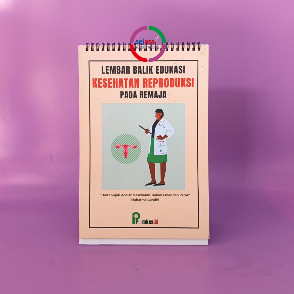 Lembar Balik Edukasi Kesehatan Reproduksi Remaja | Buku Edukasi Kesehatan