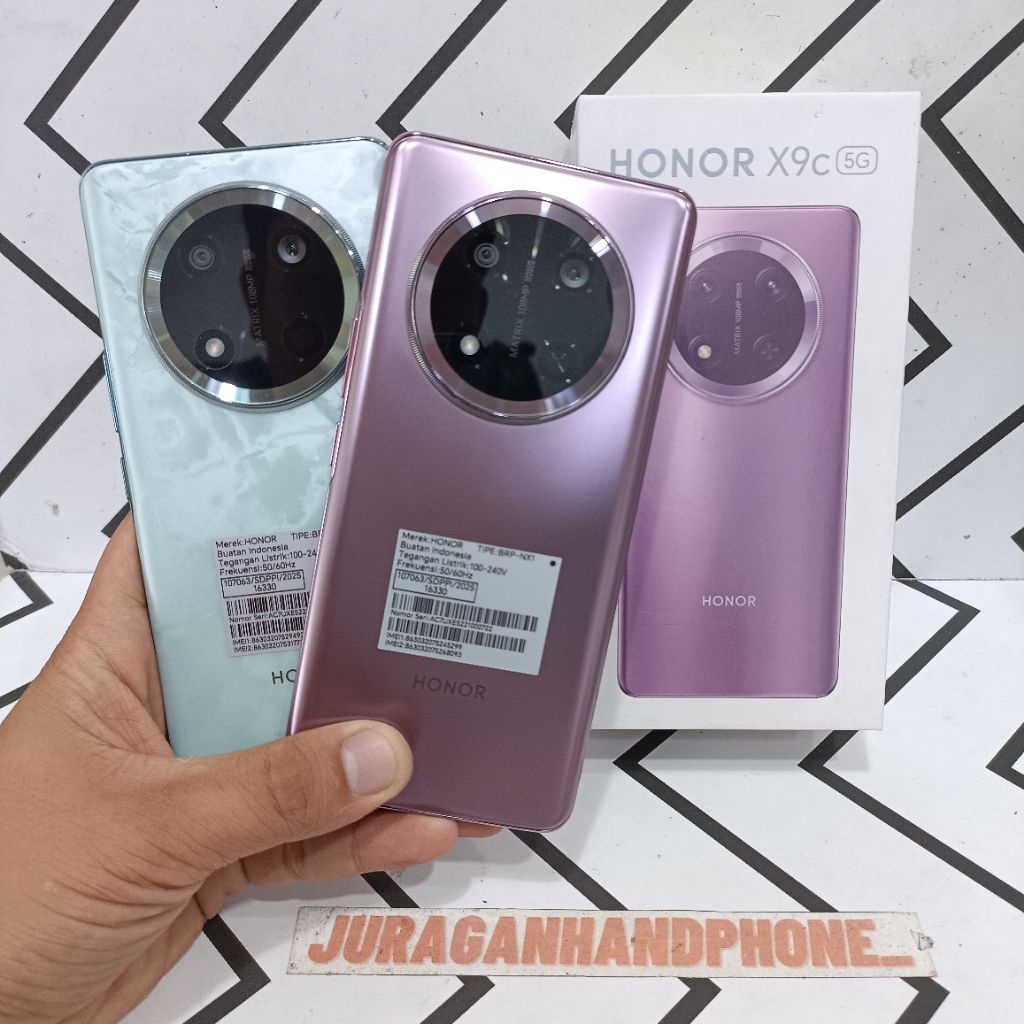 HONOR X9C 5G 12/256GB HP BEKAS SECOND FULLSET