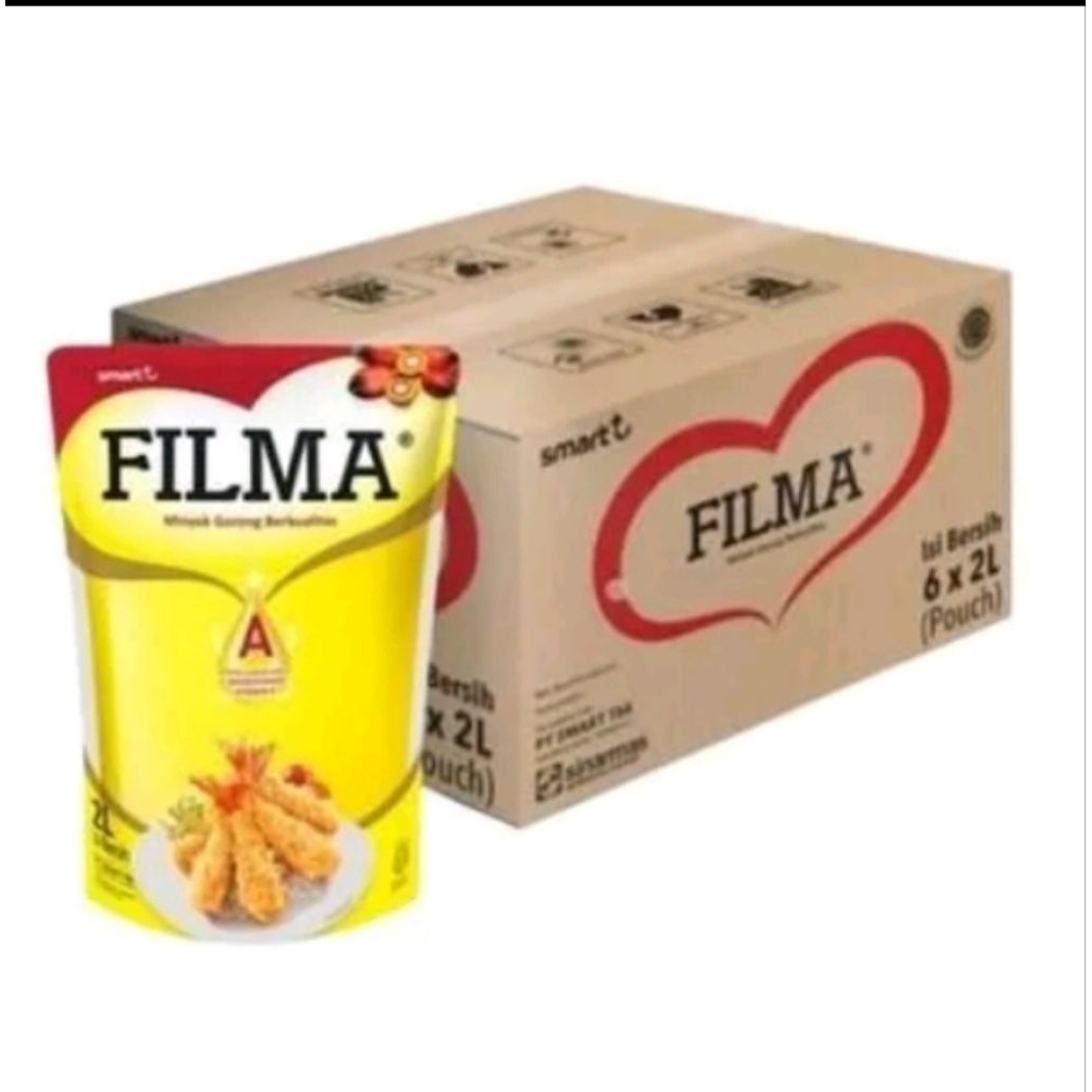 Filma 2liter minyak goreng 1 dus isi 6