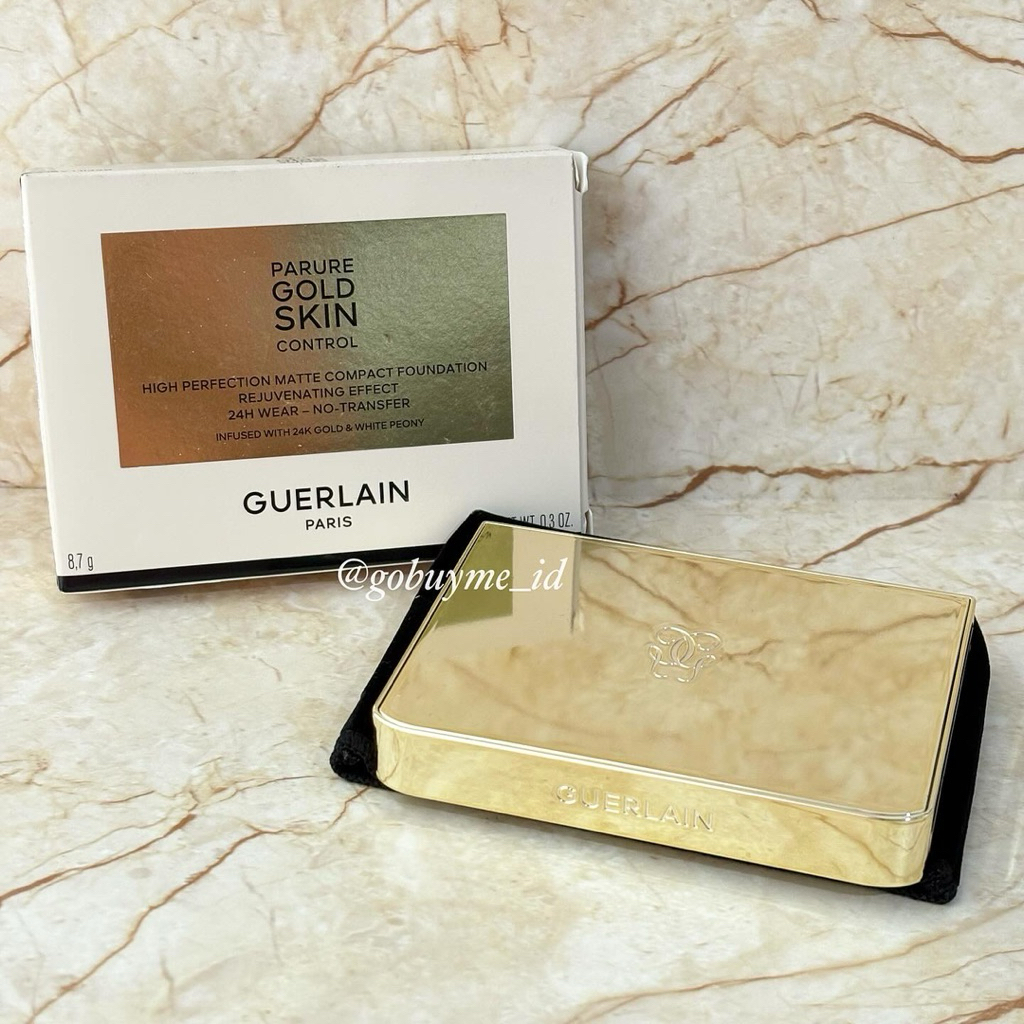 New - BPOM Guerlain Parure Gold Compact Powder Foundation shade 1N