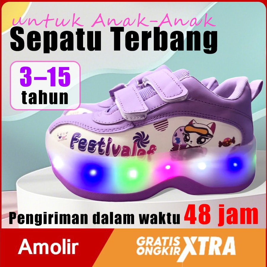 sepatu anak perempuan/sepatu roda anak perempuan/sepatu roda/sepatu roda anak perempuan roda 4