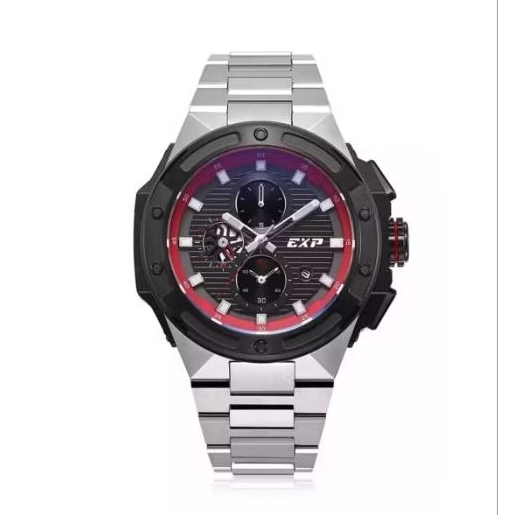 EXPEDITION E6818M SILVER DASAR MERAH original