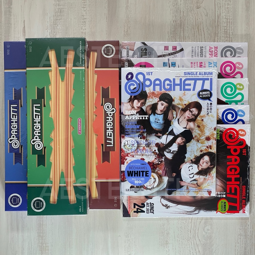 [ READY ] LE SSERAFIM Spaghetti Album Sealed