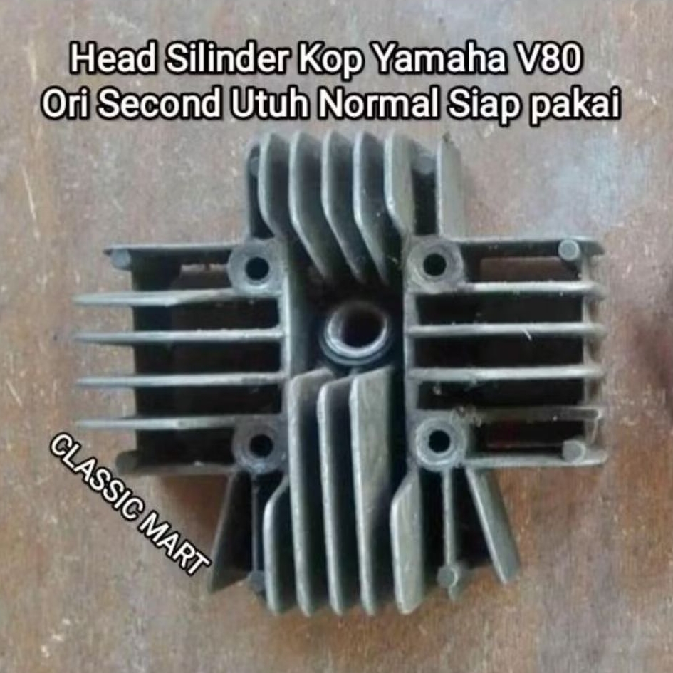 BLOK HEAD KOP YAMAHA V80 V80CDI V80SS SUPERDELUXE EXCELLENT ORI