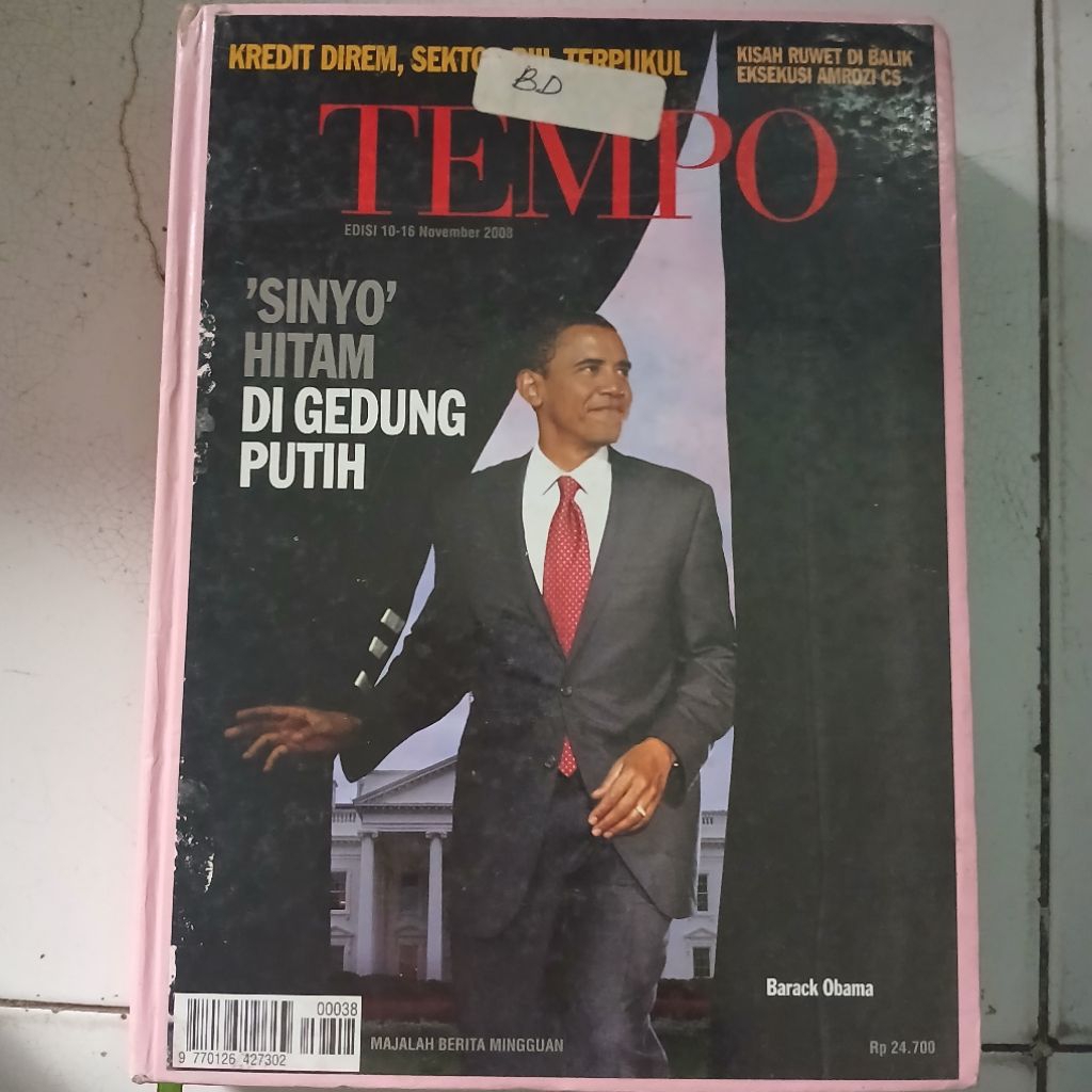 MAJALAH BUNDEL TEMPO EDISI 10-16NOVEMBER 2008 BD