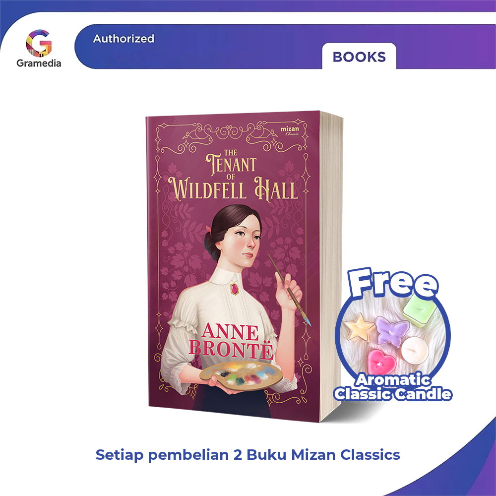 Gramedia Bandung -The Tenant of Wildfell Hall - Free Aromatic Candle