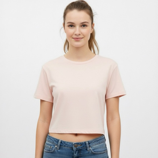 Colorbox Kaos Cropetee Wanita J40238 J40239 J165RJK J166RJK