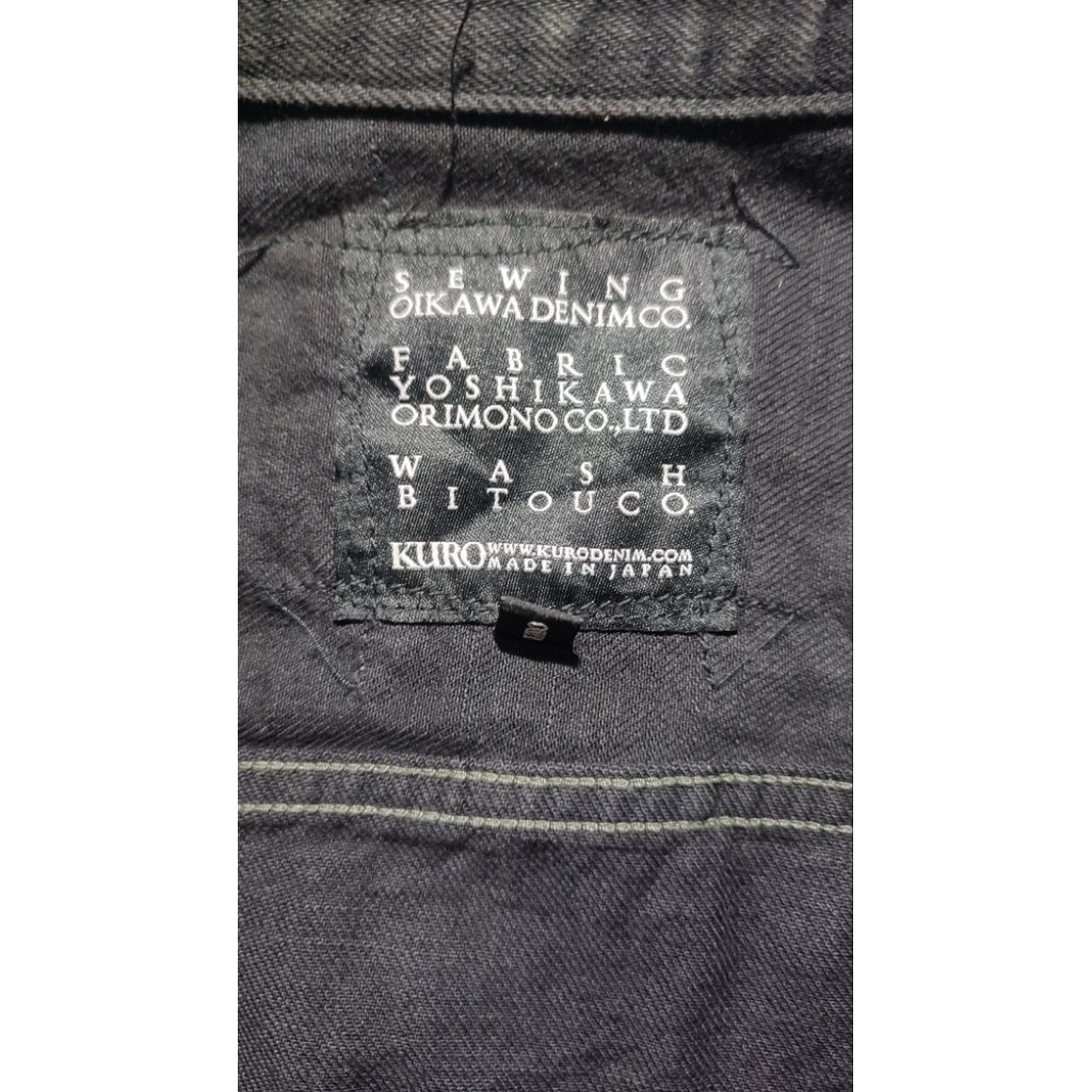 KURO DENIM JACKET TYPE 1