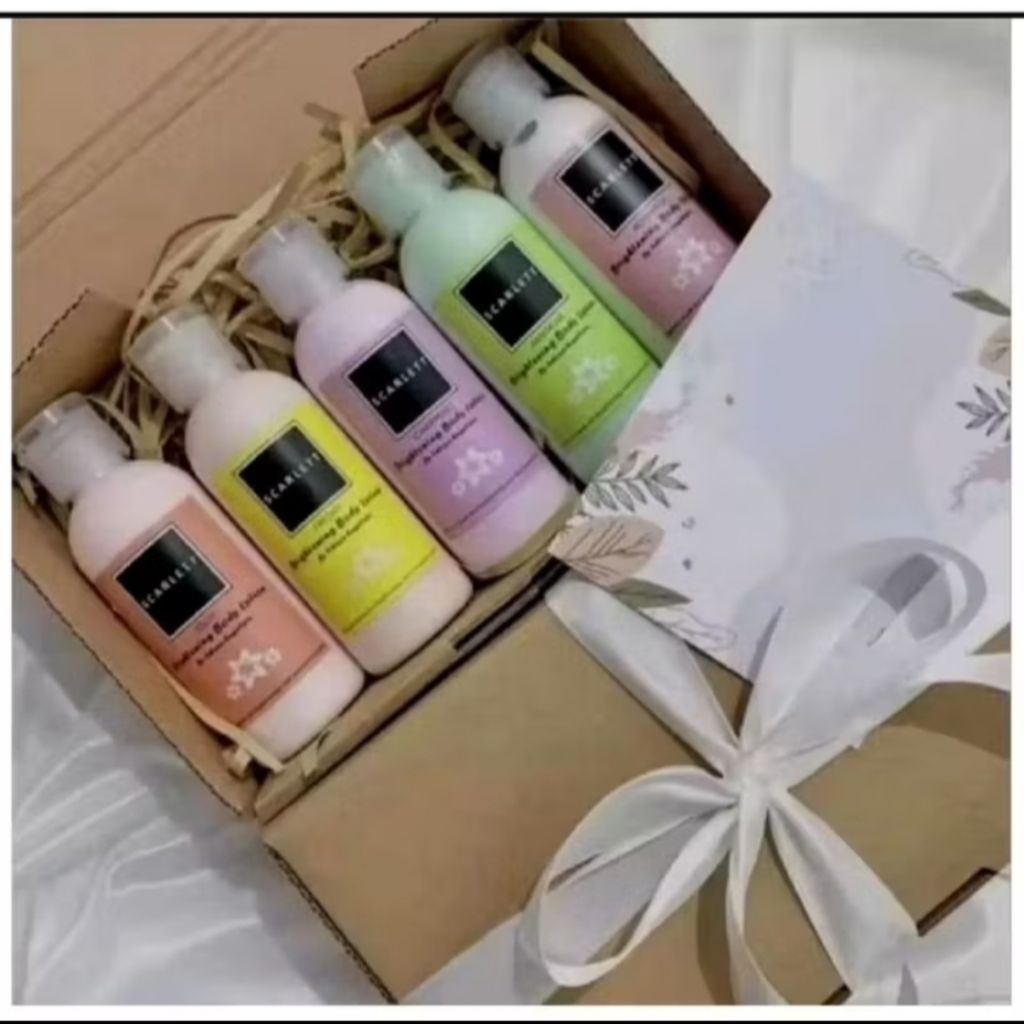 Scarlett Whitening Body Lotion Mini 30ml Mencerahkan kulit