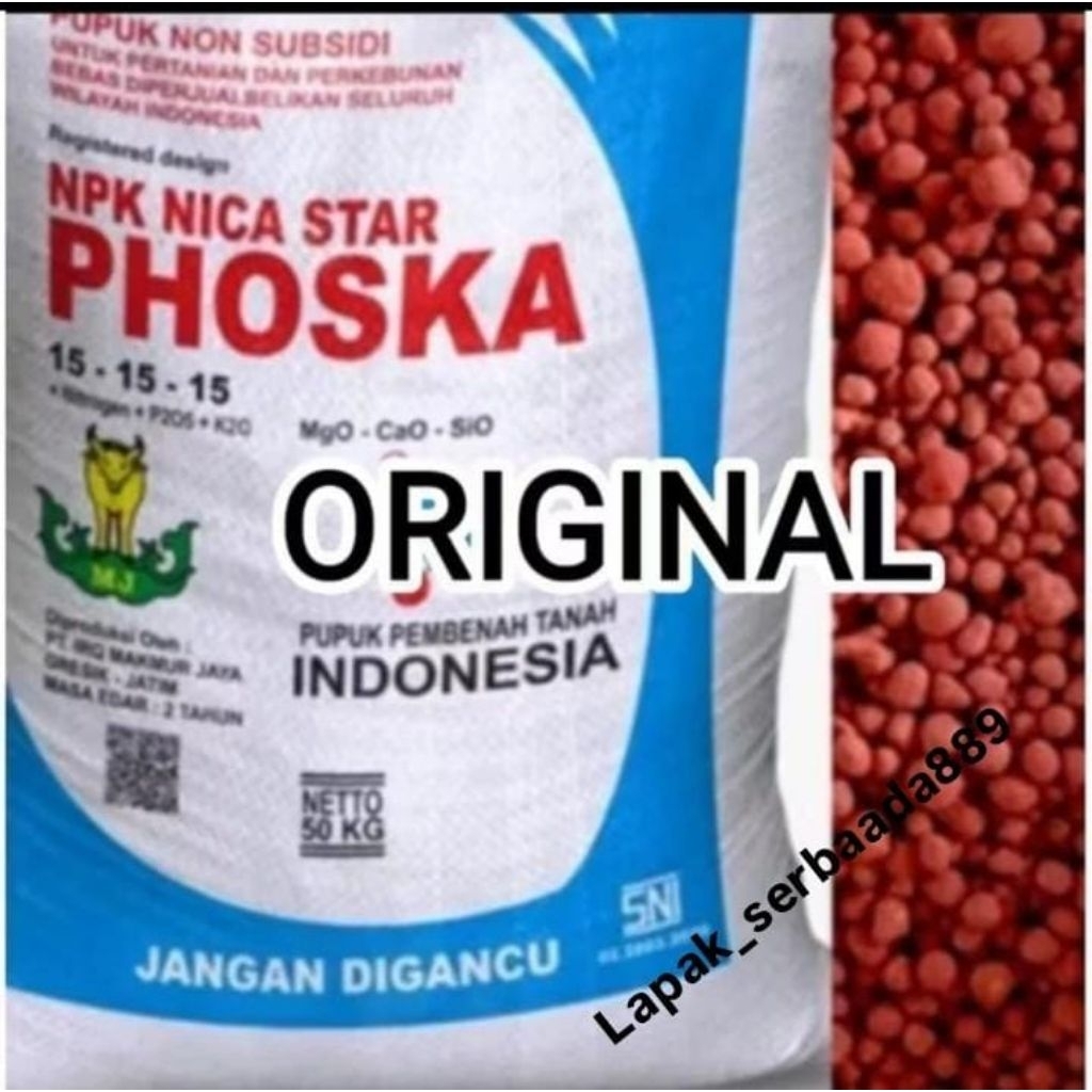 Pupuk Npk Phoska 1Kg Pupuk Majemuk