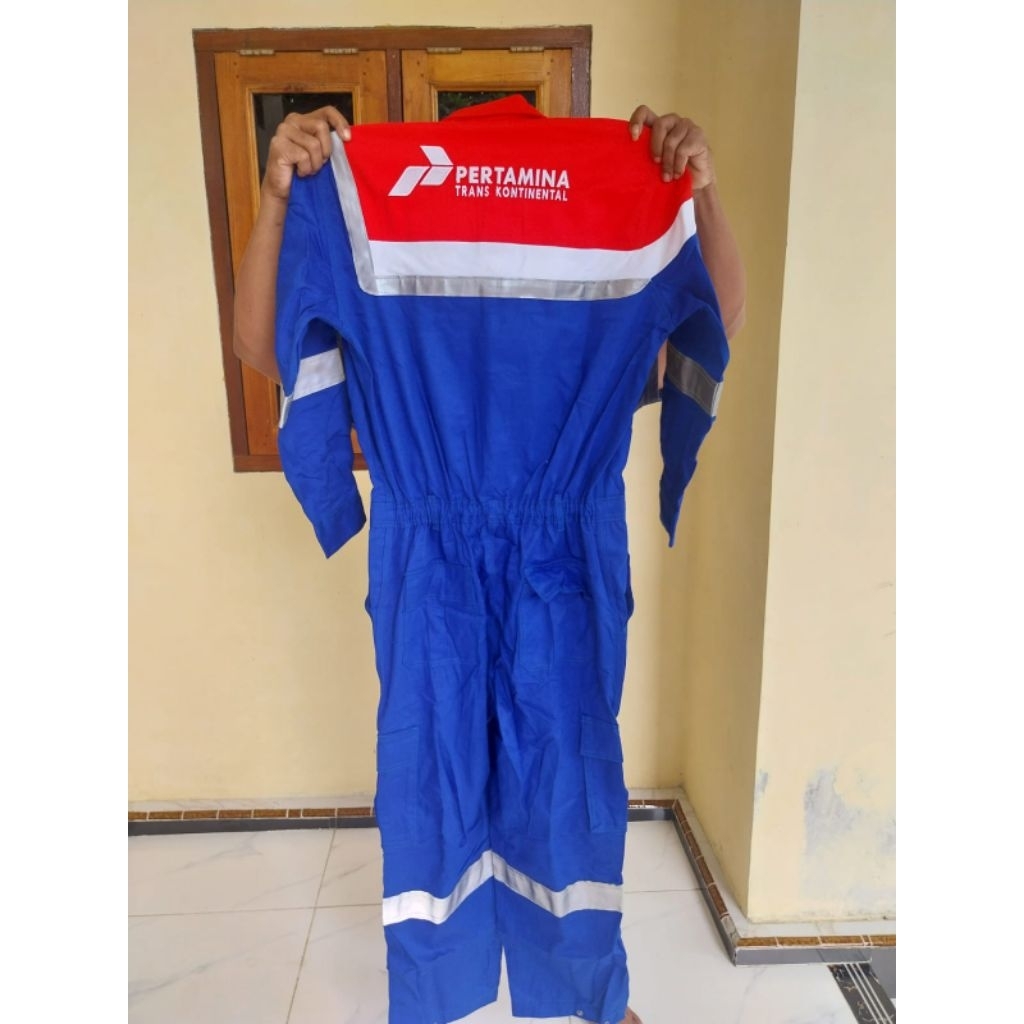 Wearpack Pertamina Tranz Kontinental BR-SHIELD Anti Flame Coveroll Br Shield Flame NPFA 2112