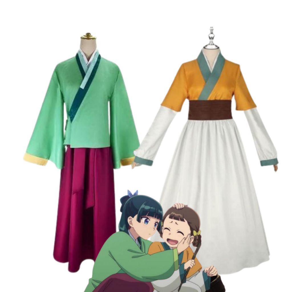 (cek desk) Bundling Costume Maomao Xiaolan The Apothecary Diaries  Costume | Maomao Cosplay Xiaolan 