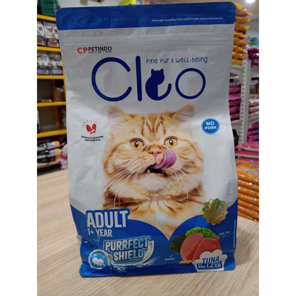 Cleo adult tuna 1.2kg frashpack - Cat food cleo cat adult tuna 1.2kg