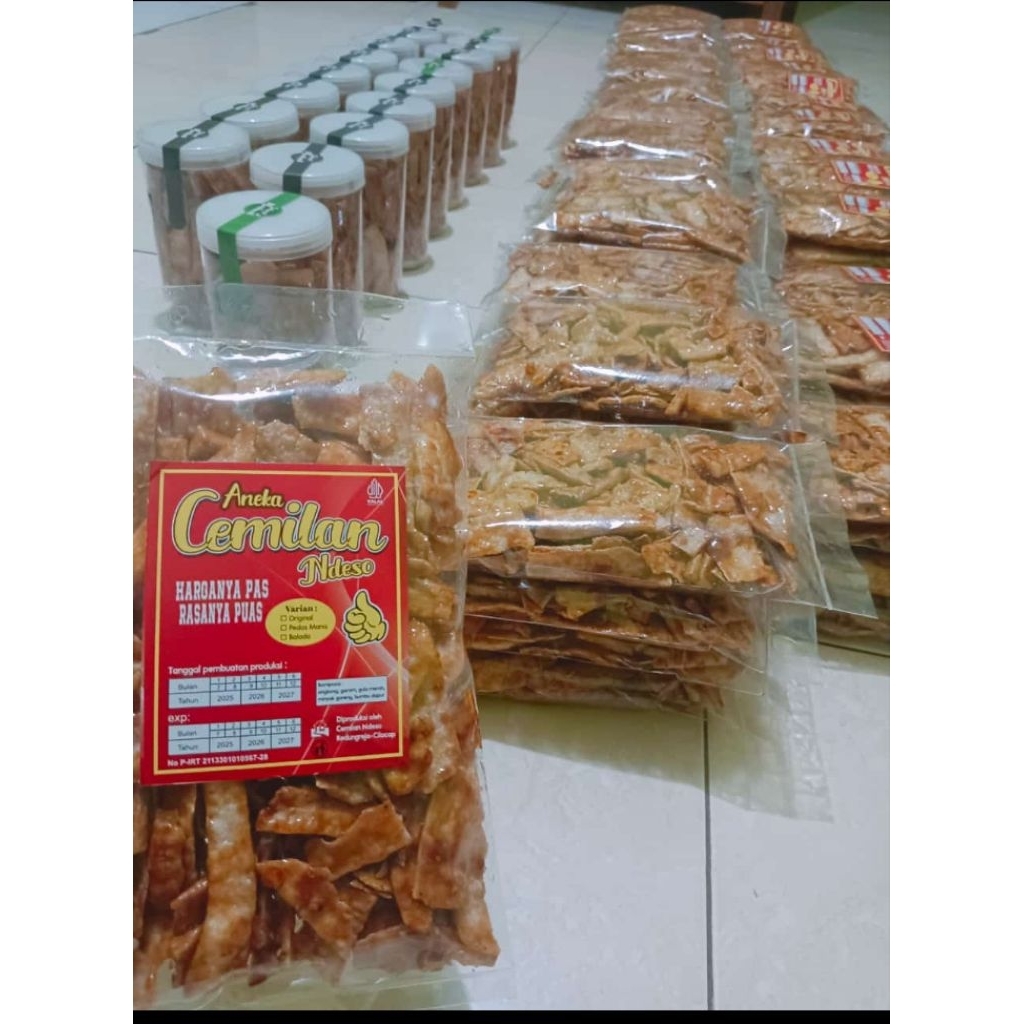 manggleng singkong pedas manis