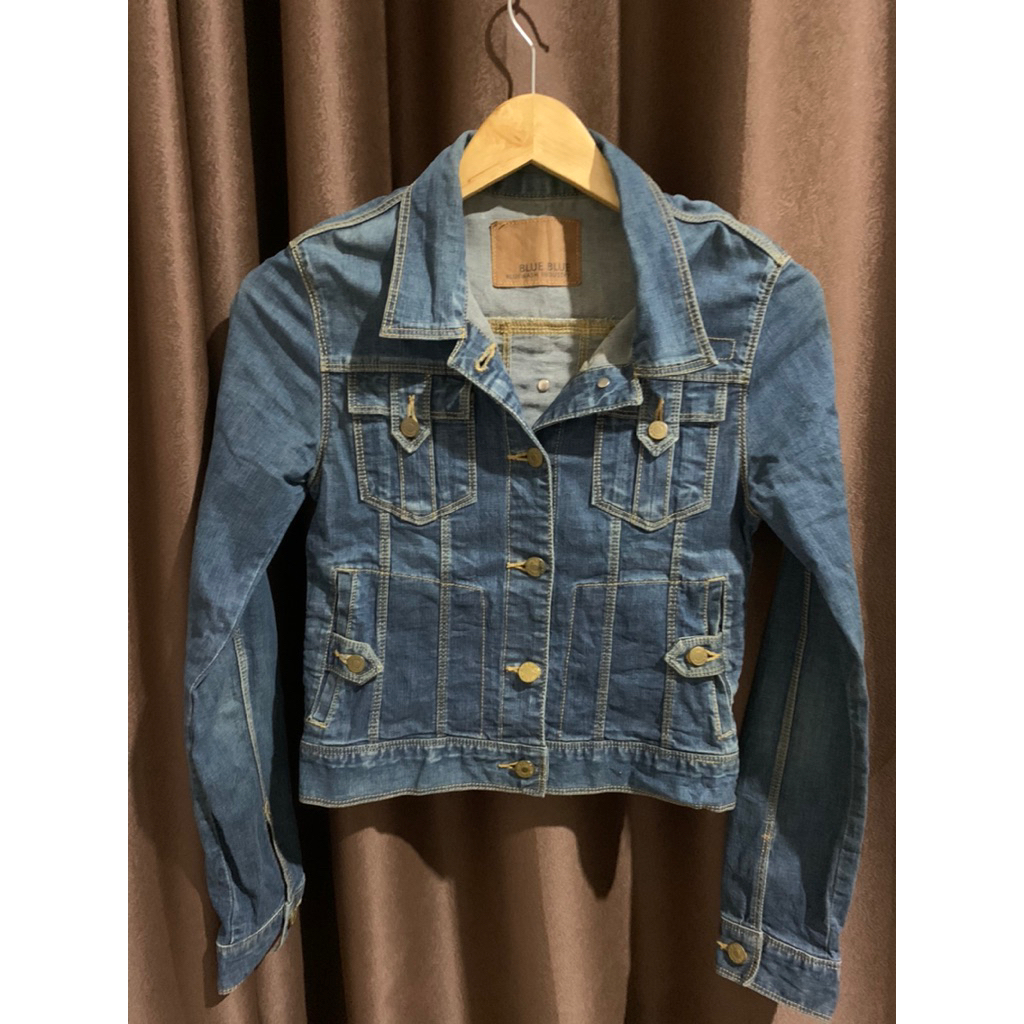 JAKET DENIM BLUE BLUE ORIGINAL JAPAN