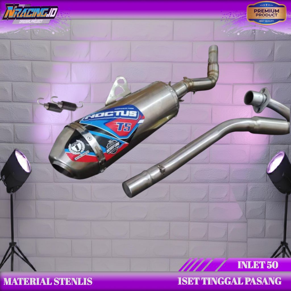 KNALPOT NOCTUS,NORIFUMI  KLX,DRACKER,CRF,WR