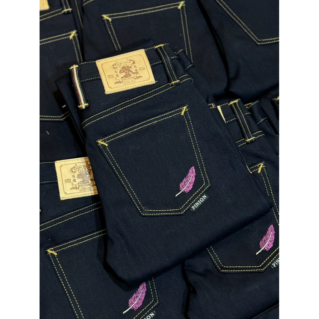 PINION DENIM - BLACK DIAMOND PURPLE 24oz