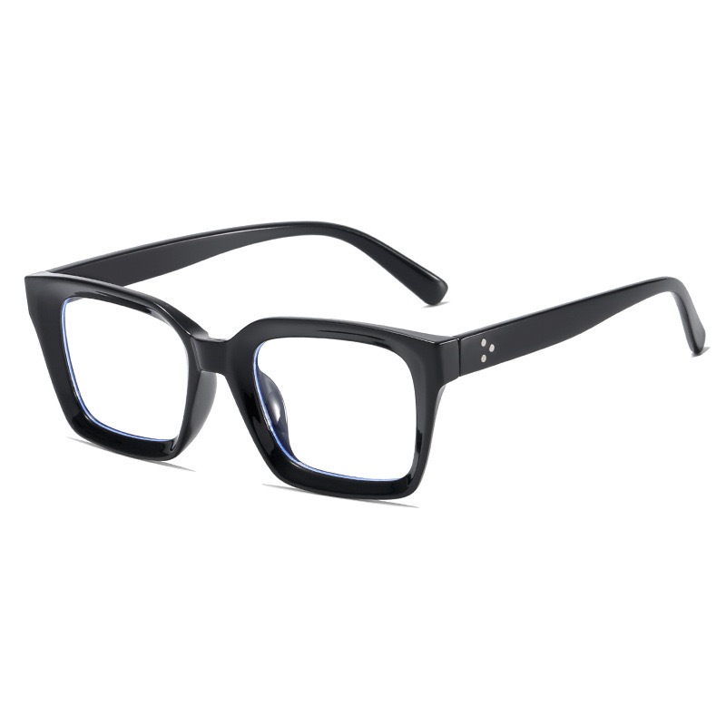 Eyeblanc Beaver Frame Kacamata Tebal Kotak Pria Wanita Kekinian