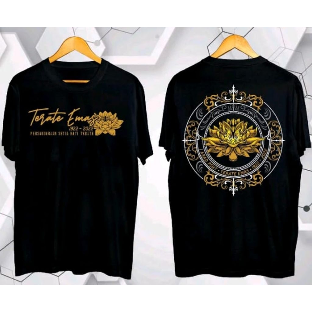 Kaos Terate Emas Persaudaraan Setia Hati Terate Kaos Distro Unisex