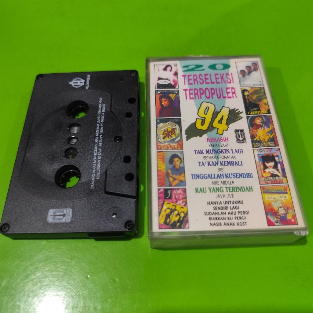 Kaset 20 TERSELEKSI TERPOPULER 94