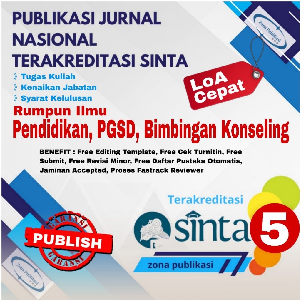 Publikasi Jurnal Pendidikan Sinta 5 Fastrck
