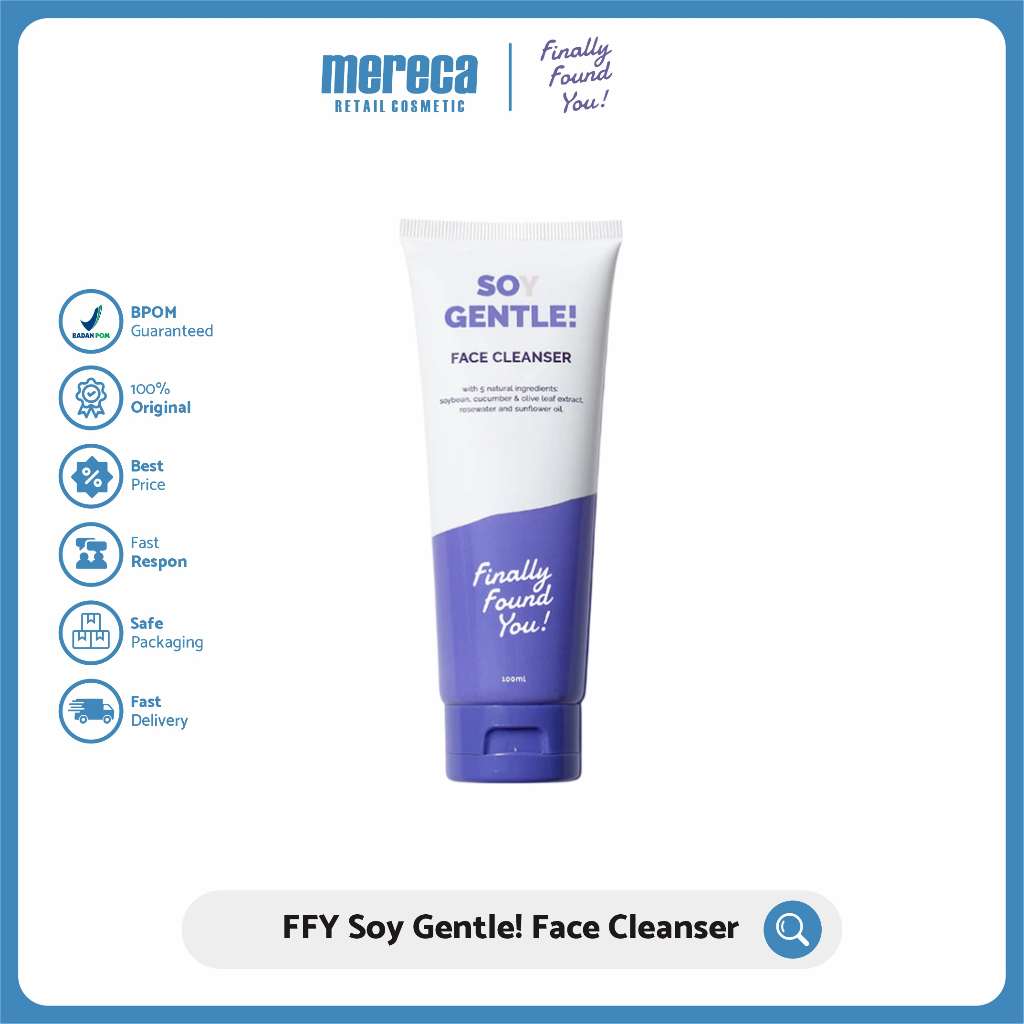 Finally Found You Soy Gentle Face Cleanser