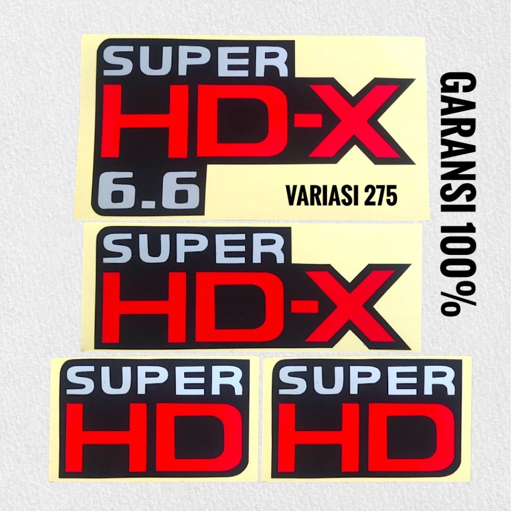 stiker super hdx 6.6 / sticker super hdx 6.6 / stiker super hdx / stiker hdx / sticker hdx / stiker 