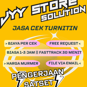 JYY STORE SOLUSION || Jasa Turunkan Skor Plagiasi Turnitin || Parafrase Manual Tanpa Bot || CEK TURN