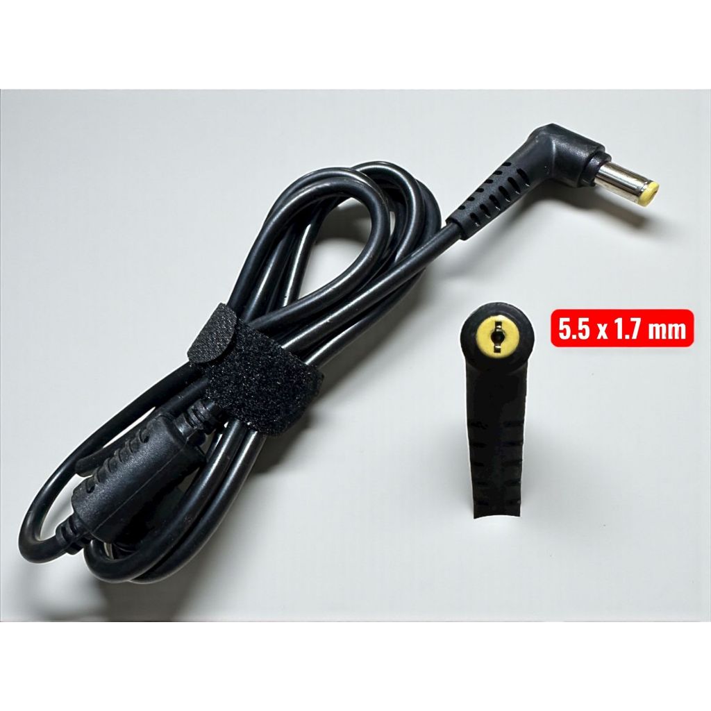 TERMURAH KABEL CAS LAPTOP BUNTUNG Adapter Charger Cord Acer Aspire One Jack 5.5x1.7mm All Type 90W M