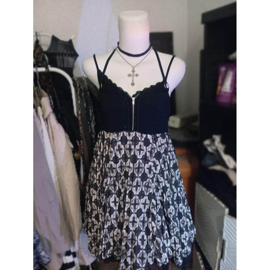 ozz oneste gothic dress / gothic skirt / 2in1 dress