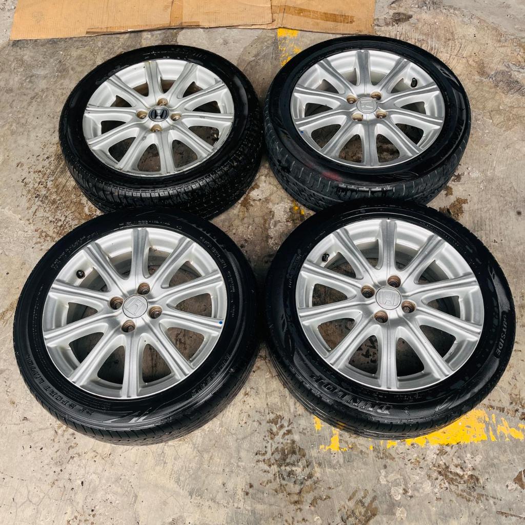 Velg Mobil Bekas OEM STD JAZZ MMC R16X6 BAut 4 PCD 4X100 ET53 Ban Bonus