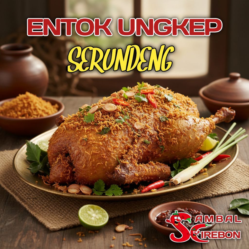 ENTOK UNGKEP SERUNDENG frozen BONUS SAMBAL khas cirebon