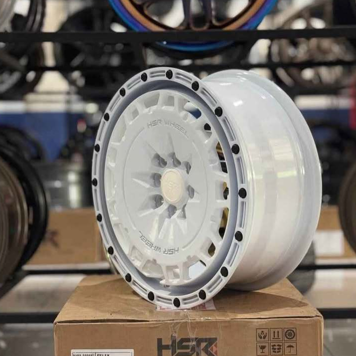 Jual Velg Model Rally Ring 15 Original HSR ARFAK R15 Buat Avanza,Xenia,Calya,Sigra,DatsunGo,Brio Dll