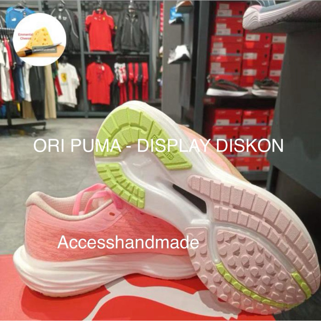 Sepatu Running PUMA Original Deviate Nitro Elite 2 Wn 376855 20 soft pink green white Original ASLI