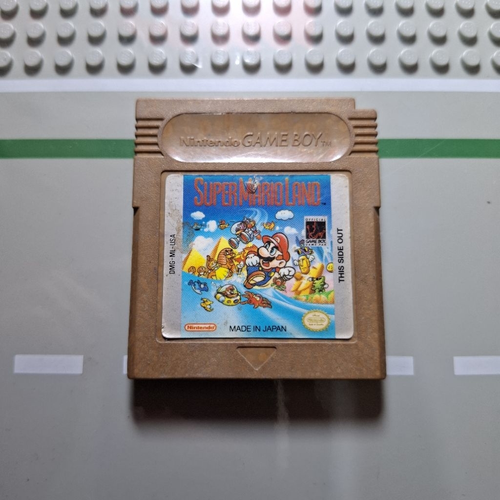 Kaset Gameboy DMG GBC GBA Super Mario Land Original USA Version Second