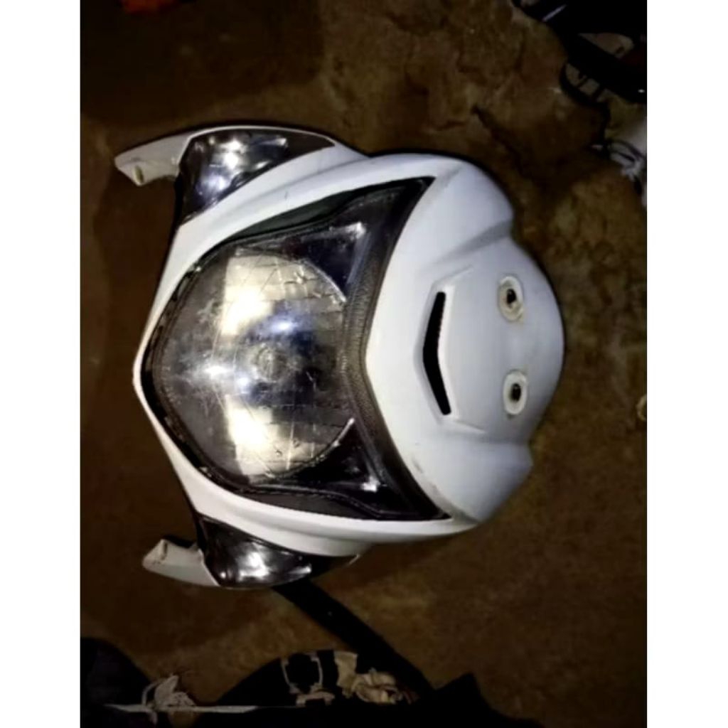 tameng depan set reflektor honda beat pop original cabutan