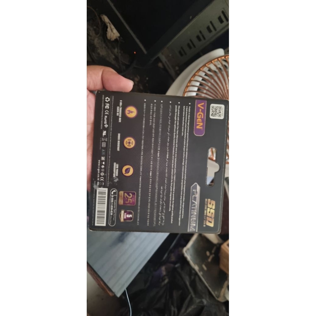 ssd vgen 256gb platinum new
