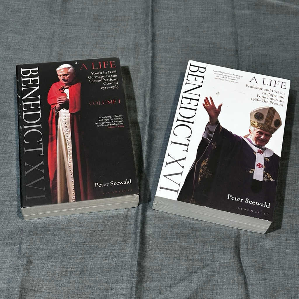 [ORI NEW] BENEDICT XVI: A LIFE Vol I & II (Peter Seewald) | biografi Paus Benediktus XVI | buku biog