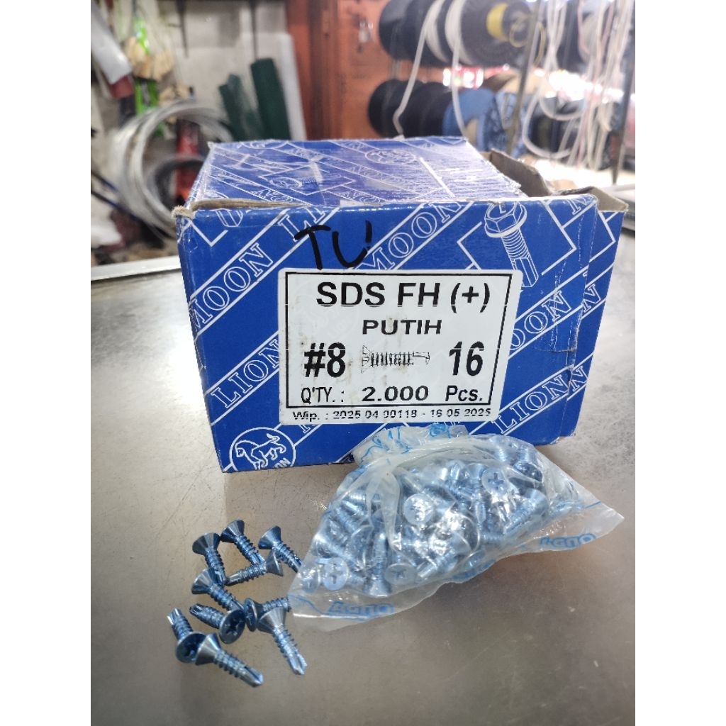 SEKRUP ROOFING SDS FH (+) MOON LION #8-16