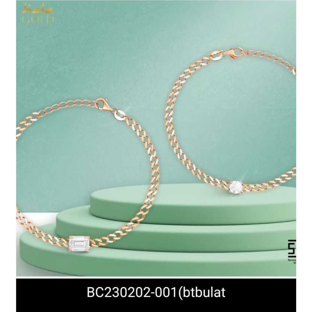 Hala Gold Gelang Rantai 18k