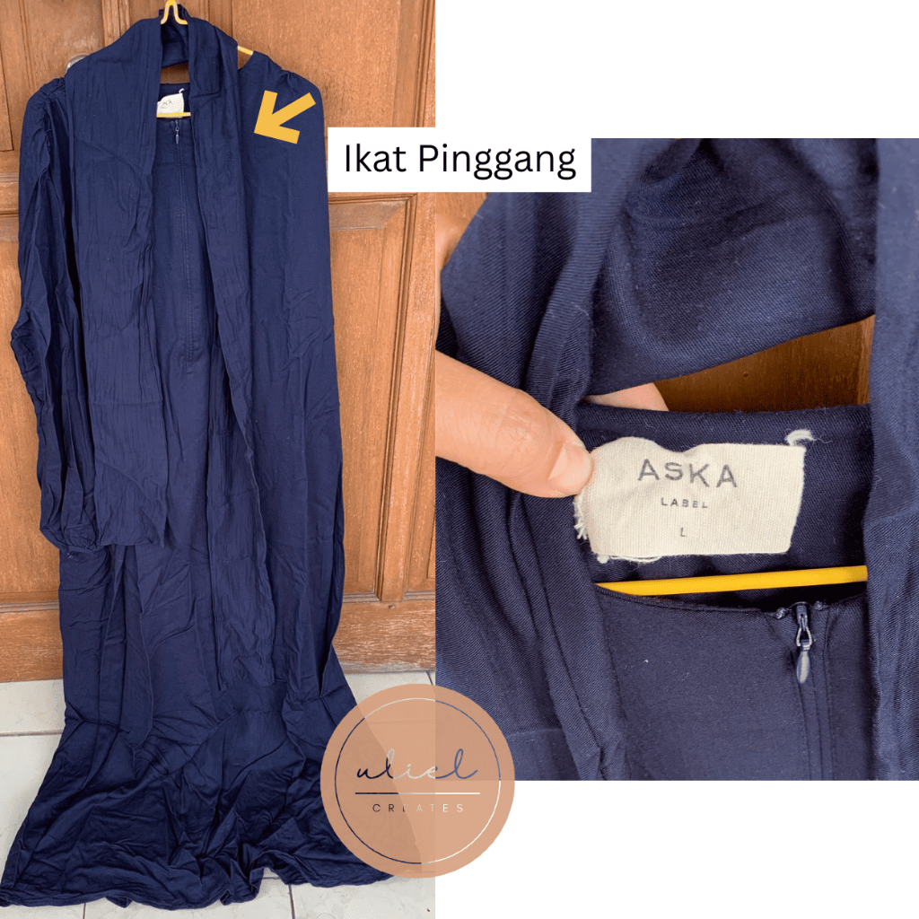 [PRELOVED] Gamis Aska Label Size L