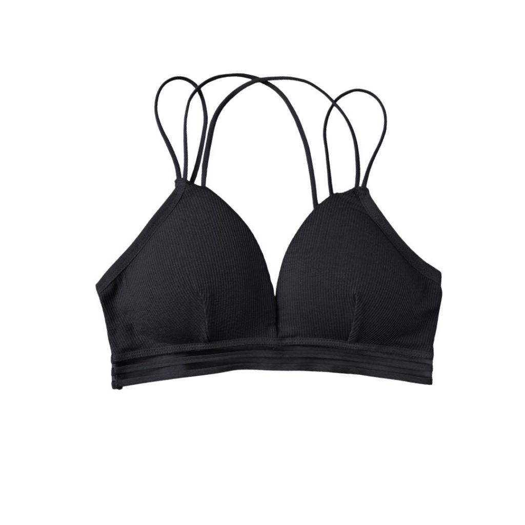 NIFTY.CO Bikini Bra Wanita BH Busa Super Ringan Tanpa Kawat Tali Silang