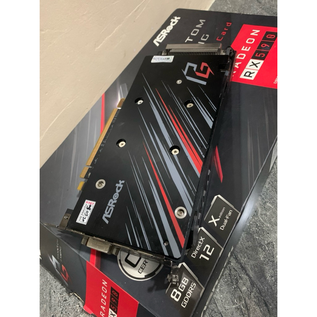 Rx 590 8Gb Asrock Normal