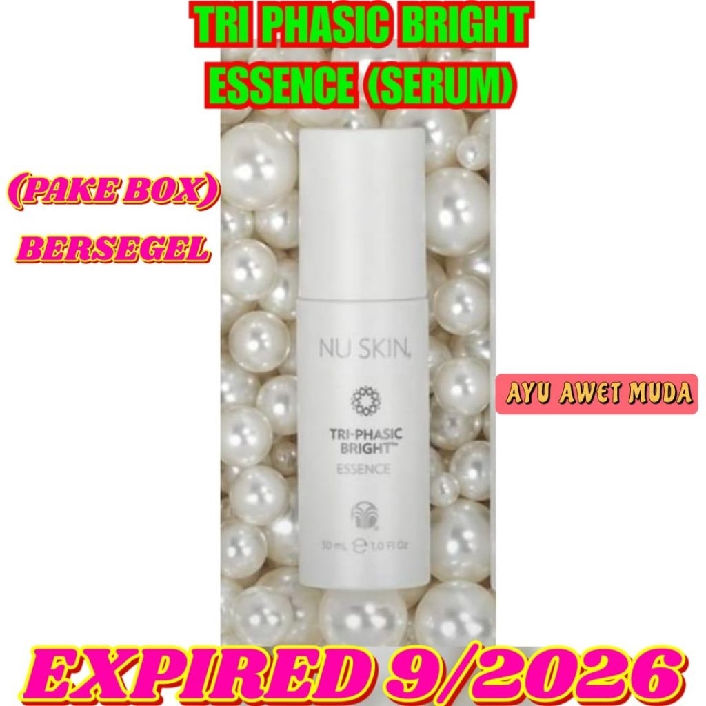 TriPhasicBright ESSENCE ED 9/2026 (PAKE BOX) TPW baru TPB