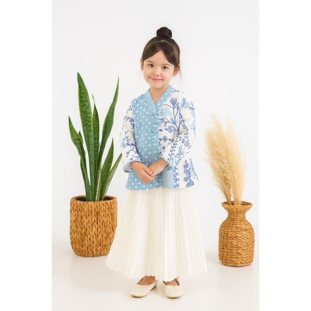 Novia - Batik Kids Atasan Batik Anak Perempuan 5-14 Tahun