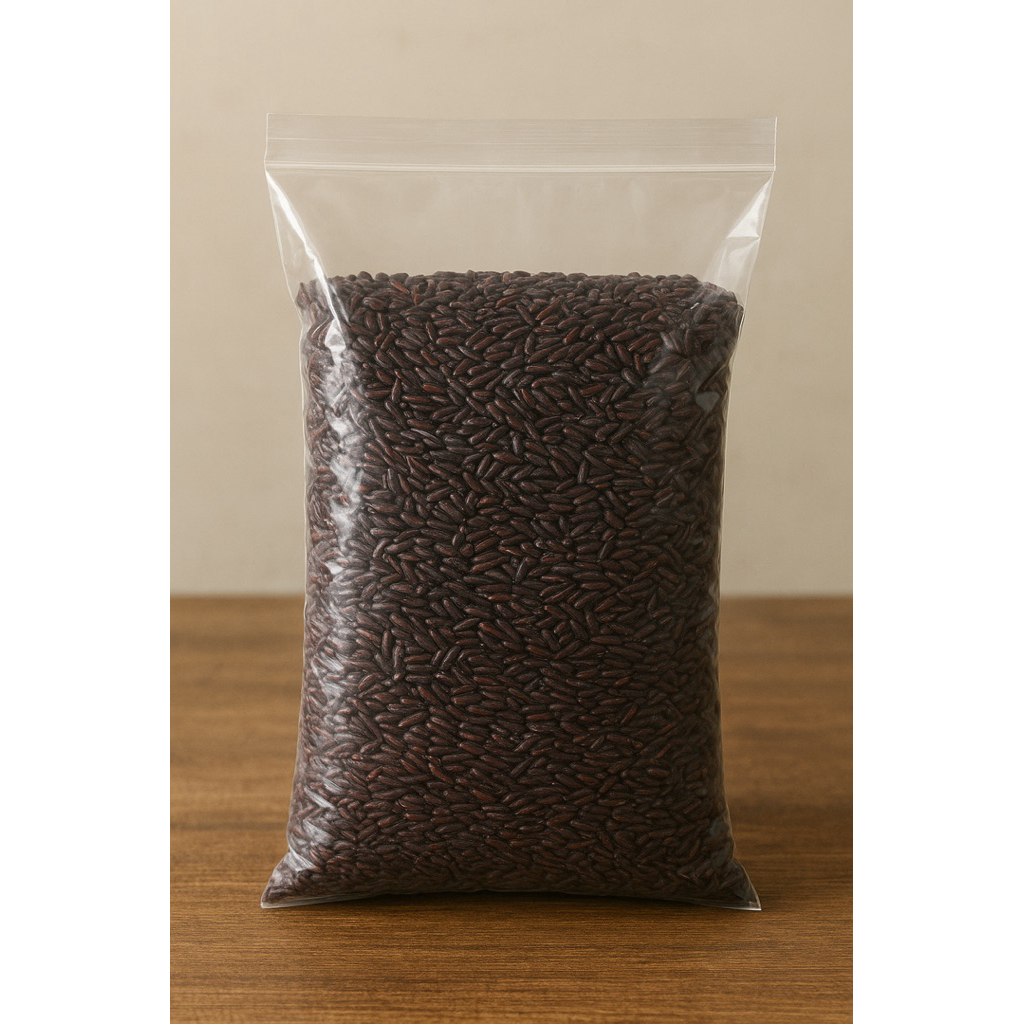 Beras Ketan Hitam Asli (1 Ltr) – Cocok untuk Bubur, Tape & Kue Tradisional