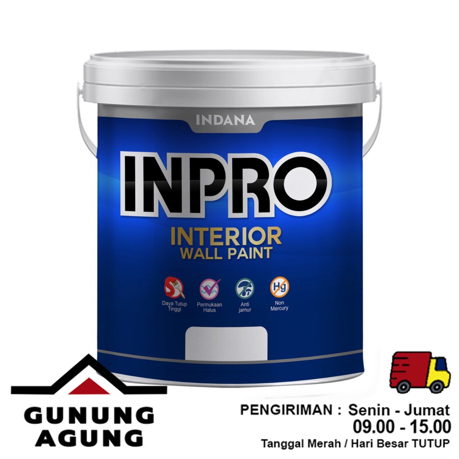 Cat Tembok Interior Inpro Indana Galon 4,5 kg